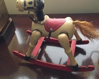 Wooden Rocking Horse Toy