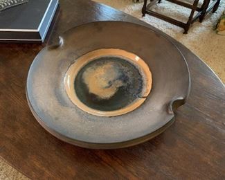 Handmade Pottery Centerpiece Bowl