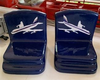 Airplane Bookends