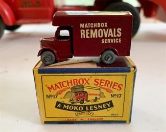 Vintage Matchbox Cars with Boxes