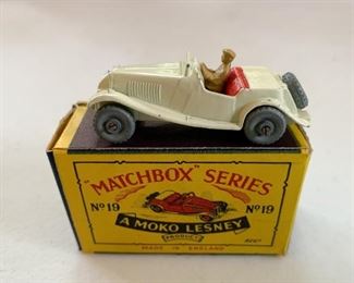 Vintage Matchbox Cars with Boxes