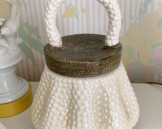 Home Decor - Ceramic Purse Jar
