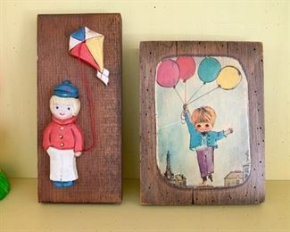 Vintage Wall Hangings / Plaques