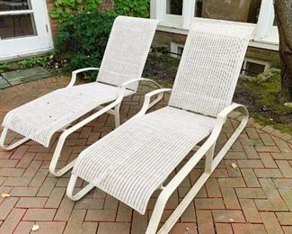 Outdoor / Garden / Patio Lounge Chairs / Loungers (there are 3 of these)