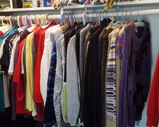 Closet full womens Clothing