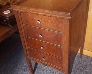 Brown's Disc record Cabinet Globe Wernicke