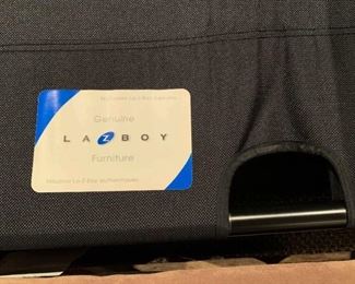 Lot #237 - $400 - Neutral La-Z-Boy 3-Seat Sleeper Sofa with Blow Up Mattress
