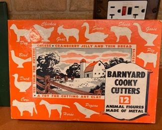 Vintage Barnyard Cookie Cutters