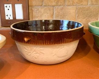 Vintage Stoneware Mixing Bowl