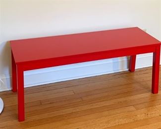 Red Bench / Table
