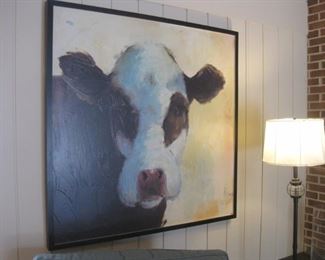 Large Cow Art.