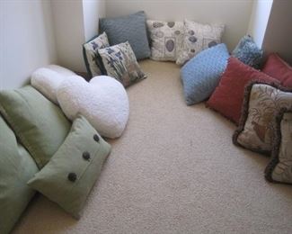 Lots of Pillows.