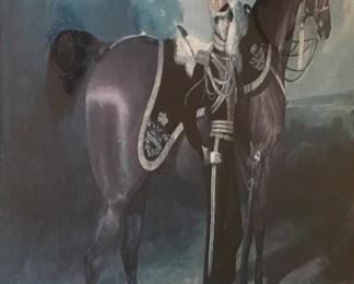 SOLDIER & HORSE WALL ART