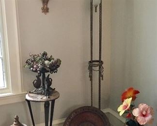 LARGE FLOOR LAMP + MORE HOME DECOR