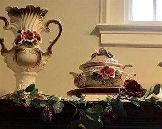 MORE CAPODIMONTE DECOR & TUREEN
