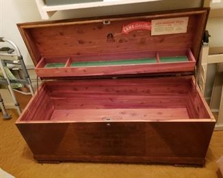 Lane Cedar Chest inside
