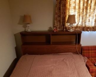 Bookcase bed headboard