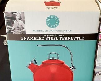 Martha Stewart Teakettle