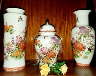 Shibata Vases & Urn