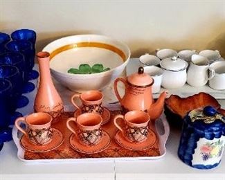 Dishware; China Tea Sets