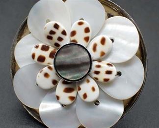 Sterling Adjustable Flower Ring