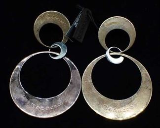 Rebecca Goldtone Earrings