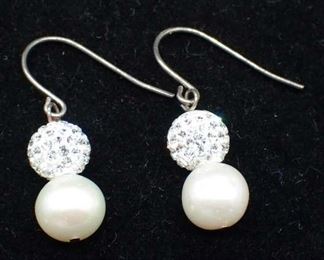 Effy Cultured Freshwater Pearl Drop Earrings