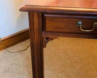 Pair Mahogany End Tables $100