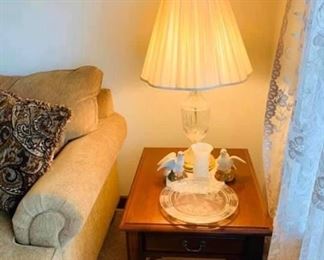 Pair Mahogany End Tables $100