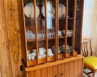 Mid Century Modern Hutch $250