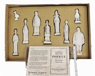 POPEYE THIMBLE THEATER INSIDE BOX
