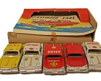 6 assorted cars with box cropped