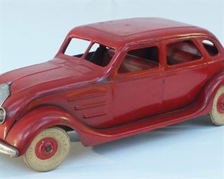 TOY 104 RED SEDAN KINGSBURY TOYS SECOND IMAGE