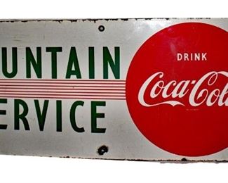 COKE SIGN FOUNTAIN SERVICE