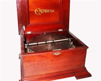 MUSIC EMPRESS MUSIC BOX TABLE TOP