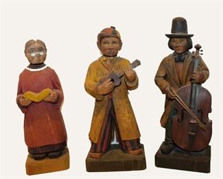 MUSIC GROUP OF THREE WHISTLERS