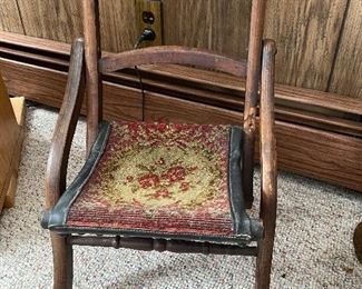 Victorian child chair