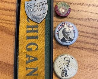 23rd Michigan Volunteer Infantry Regiment medal/Civil War