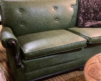 Vintage custom upholstered sofa