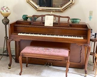 Vintage piano just like the one on “I Love Lucy.” Mint condition.