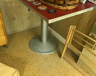 Old Mid Century Diner Table