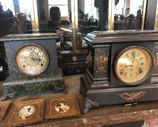 Seth Thomas and Gilbert Mantel Clocks