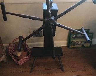 Antique Skein Wheel