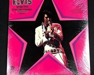 One of several Elvis Albums in original shrink wrap.