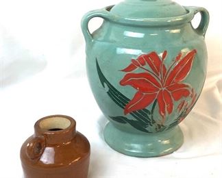 Covered Jar and Small Jug