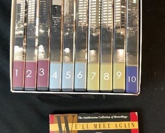 Connecticut History DVD and Love songs of WWII.