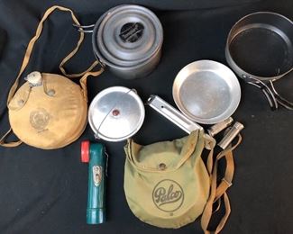 Boy scout and camping lot.