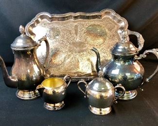 Silverplate Tea & Coffee.