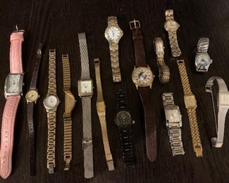Assortment of womens watches