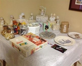 Precious Moments and Vintage Hair Clippers